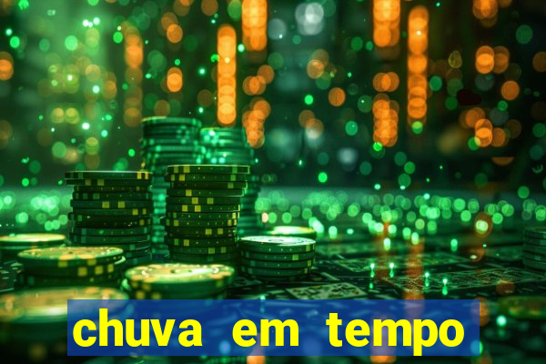 chuva em tempo real ipmet